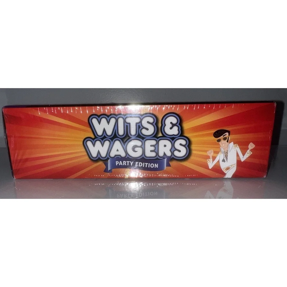 Wits & Wagers Party Edition Board Game Sealed NorthStar Games Family Trivia(5/#0